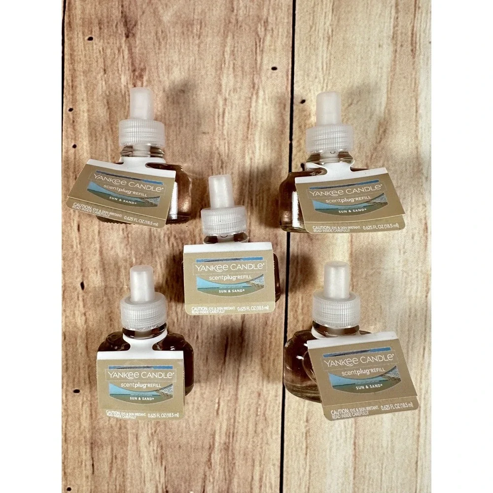 5 Yankee Candle ScentPlug SUN SAND Scent Plug In Fragrance Refill
